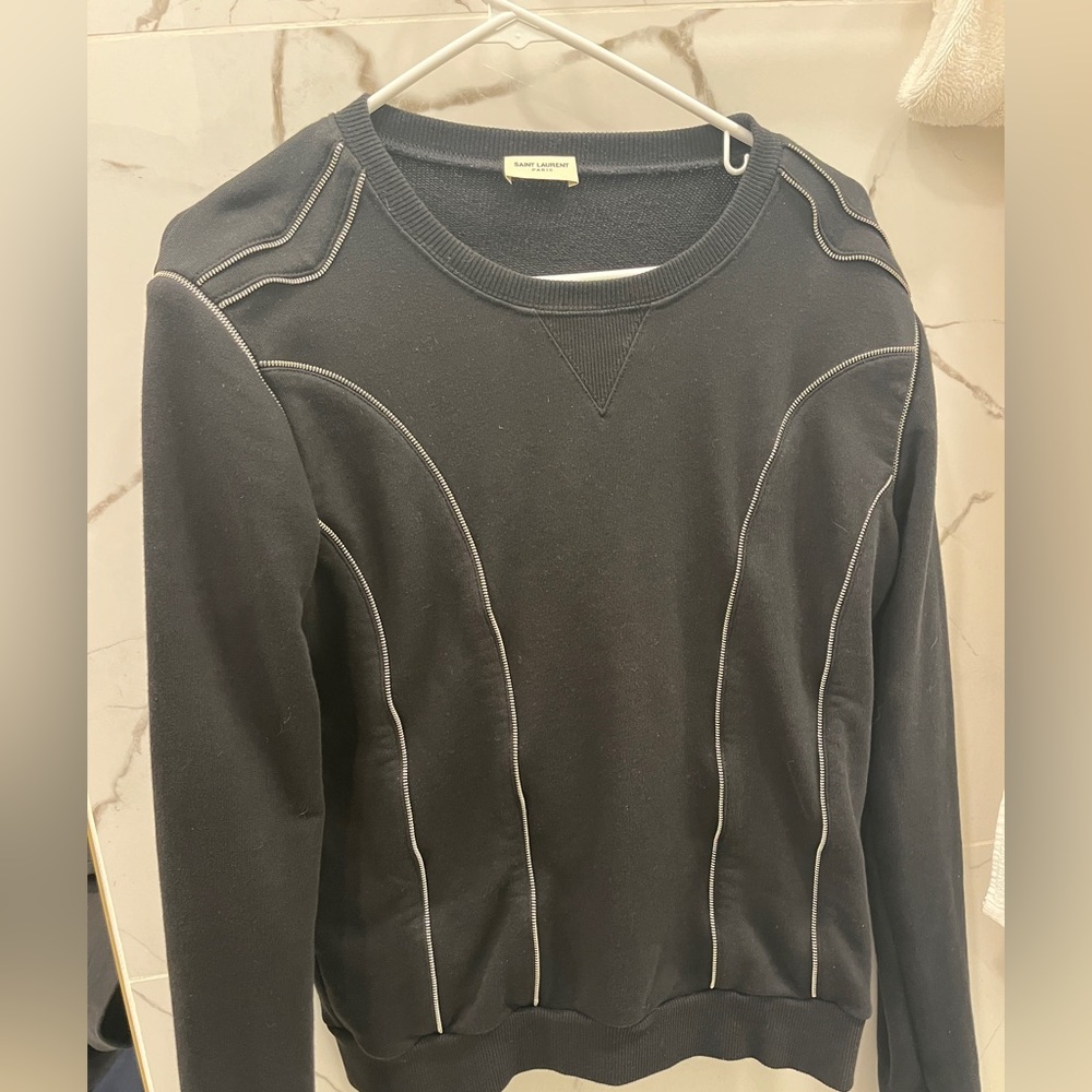 Beautiful ysl sweater. Size small, gently used . Bought from Costa Mesa mall.